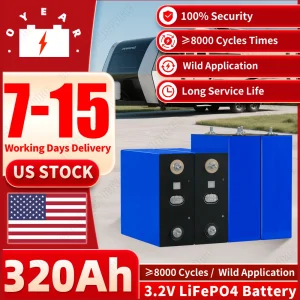 3.2V 320AH Lifepo4 Battery Rechargeable Lithium