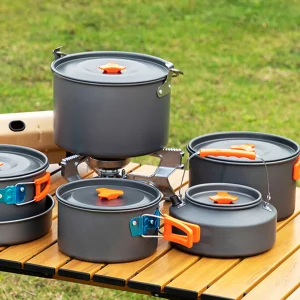 3pcs Camping Cookware Set Non-Stick